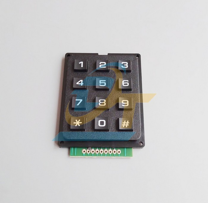 B&agrave;n ph&iacute;m số 12 n&uacute;t nhấn 4x3