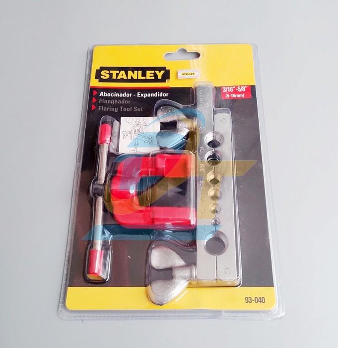 Bộ l&atilde; ống đồng 3/16-5/8" Stanley 93-040