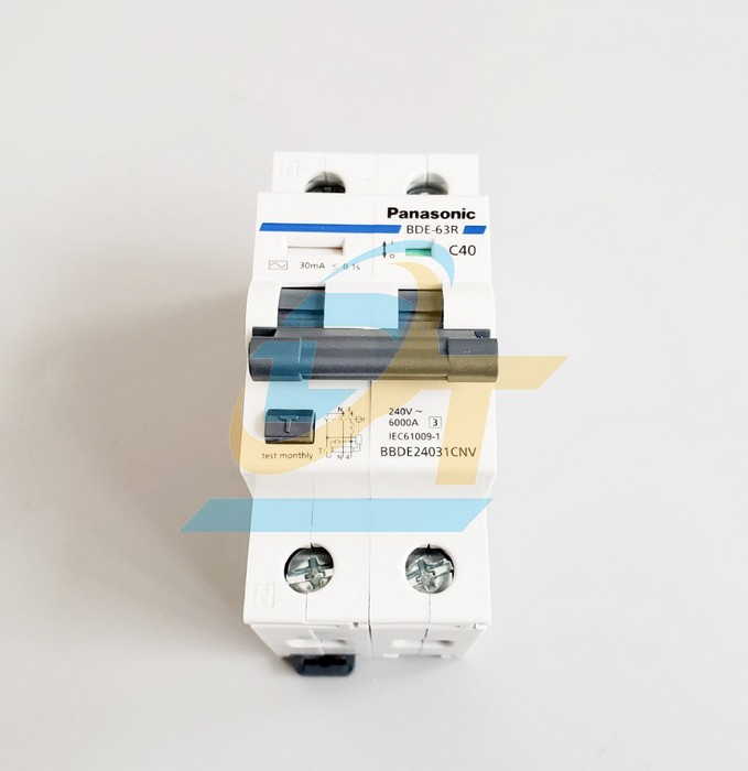 Cầu dao chống giật RCBO 2P 40A Panasonic BBDE24031CNV