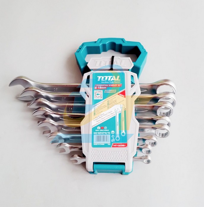 Bộ cờ l&ecirc; v&ograve;ng miệng 8 chi tiết 6-19mm Total THT102286-I