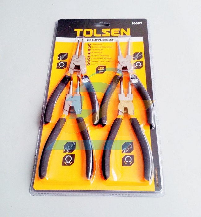 Bộ k&igrave;m phe 4 c&acirc;y 7"/180mm Tolsen 10097