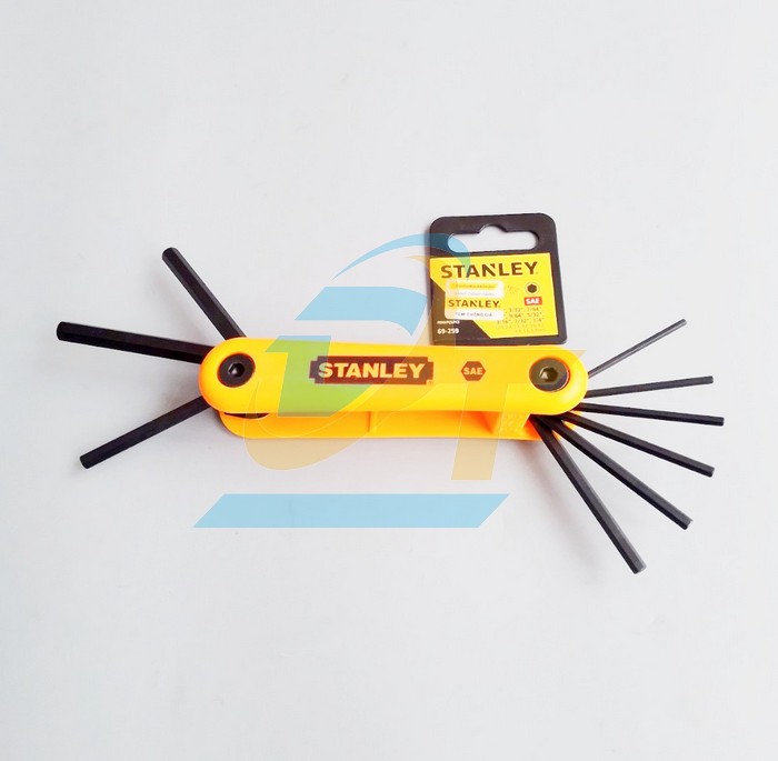 Bộ lục gi&aacute;c gập 9 chi tiết hệ inch 5/64-1/4" Stanley 69-259