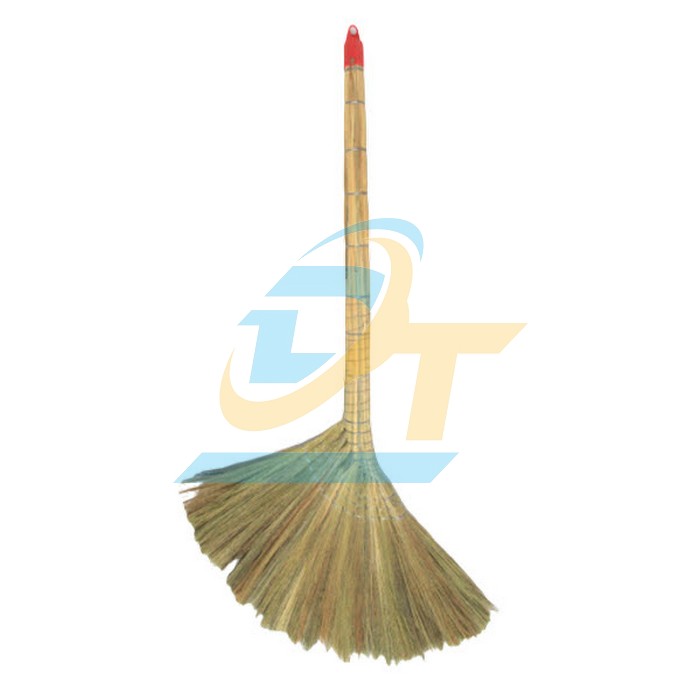 Chổi qu&eacute;t nh&agrave; b&ocirc;ng cỏ c&aacute;n cuốn kẽm