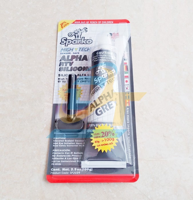 Keo thế ron x&aacute;m Sparko 85g