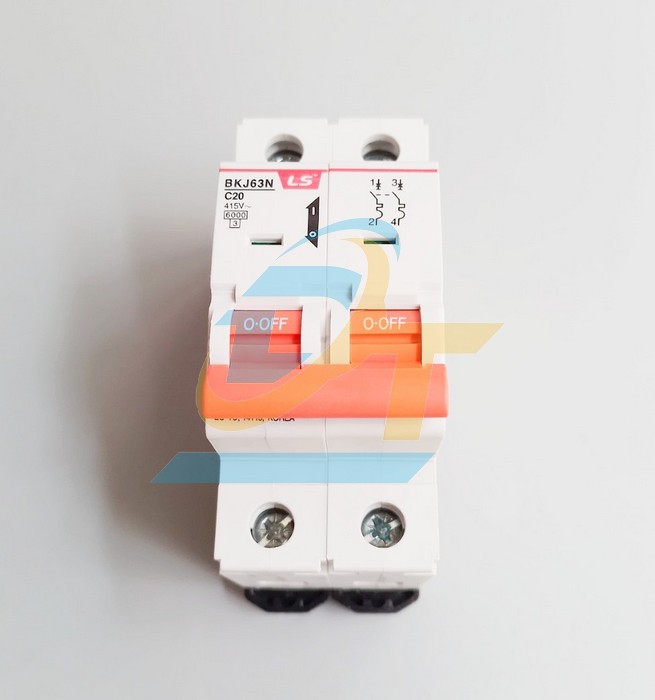Cầu dao tự động MCB 2P-20A-6kA LS BKJ63N