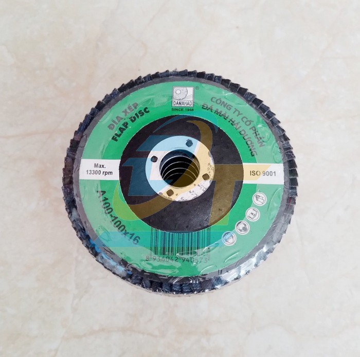 Nh&aacute;m xếp Hải Dương A60 100x16mm m&aacute;c xanh