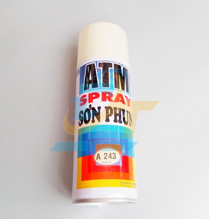 Sơn xịt ATM m&agrave;u kem A243