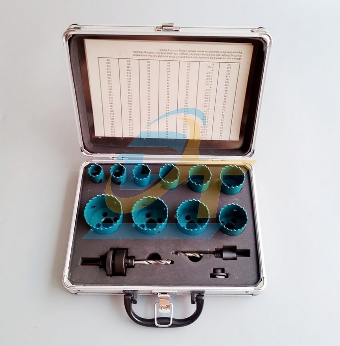 Bộ mũi kho&eacute;t kim loại 12 chi tiết 20-50mm Total TACSH1121