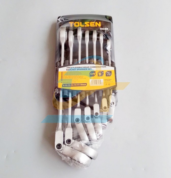 Bộ v&ograve;ng miệng tự động lắc l&eacute;o 7 c&acirc;y Tolsen 15259