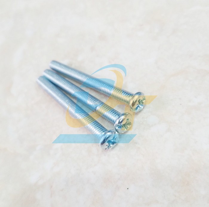 Bulong bake đầu tr&ograve;n mạ kẽm M4x20