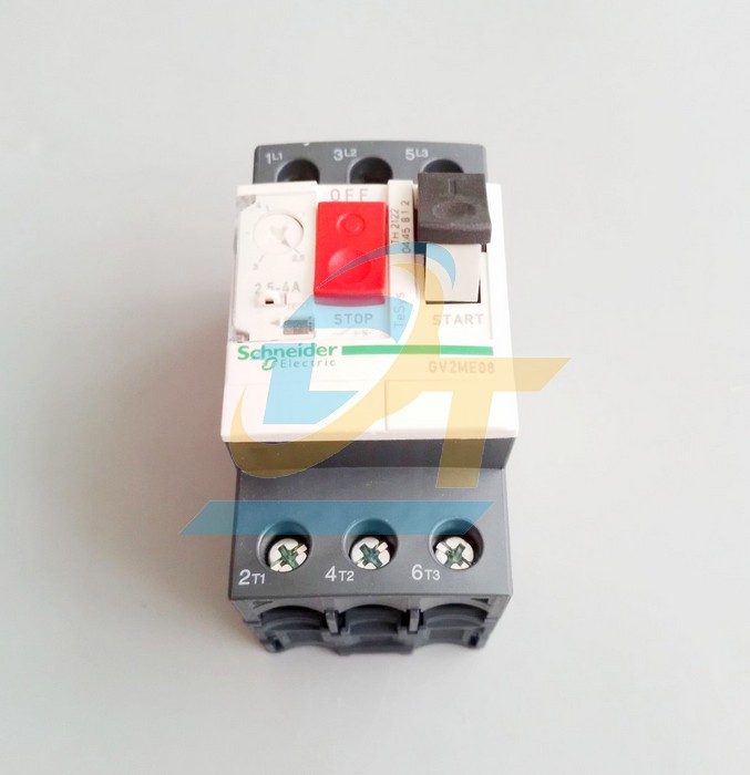 Cầu dao bảo vệ động cơ 3P 2.5-4A Schneider GV2ME08