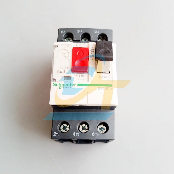 Cầu dao bảo vệ động cơ 3P 6-10A Schneider GV2ME14