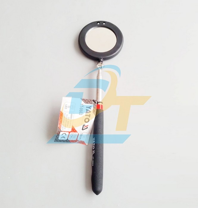 Gương soi gầm c&oacute; đ&egrave;n Led Yato YT-0663