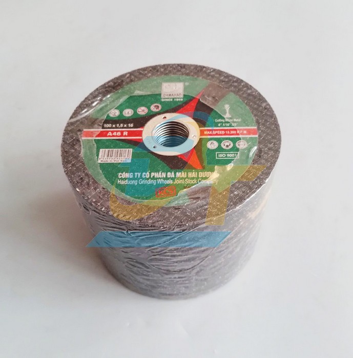 Đ&aacute; cắt đen Hải Dương A46 R 100x1.5x16