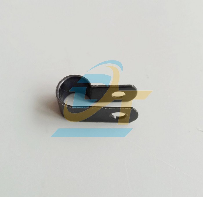 Kẹp nhựa cố định d&acirc;y 10.4mm chữ R - M&agrave;u đen