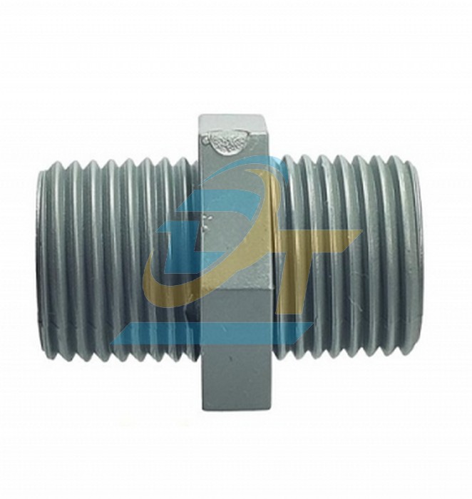 Nối 2 đầu ren ngo&agrave;i (k&eacute;p ren) nhựa phi 34