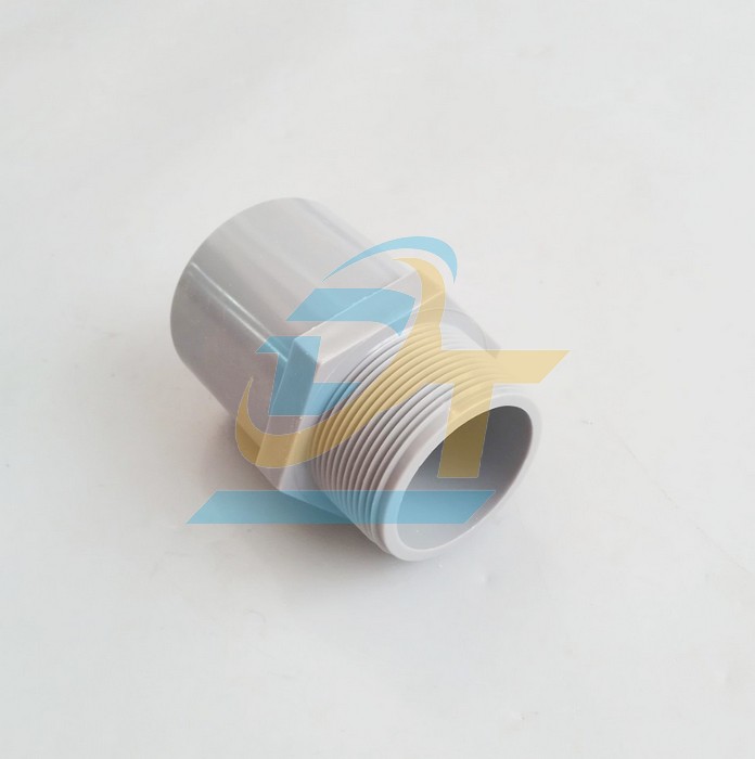 Nối PVC ren ngo&agrave;i 60 d&agrave;y B&igrave;nh Minh