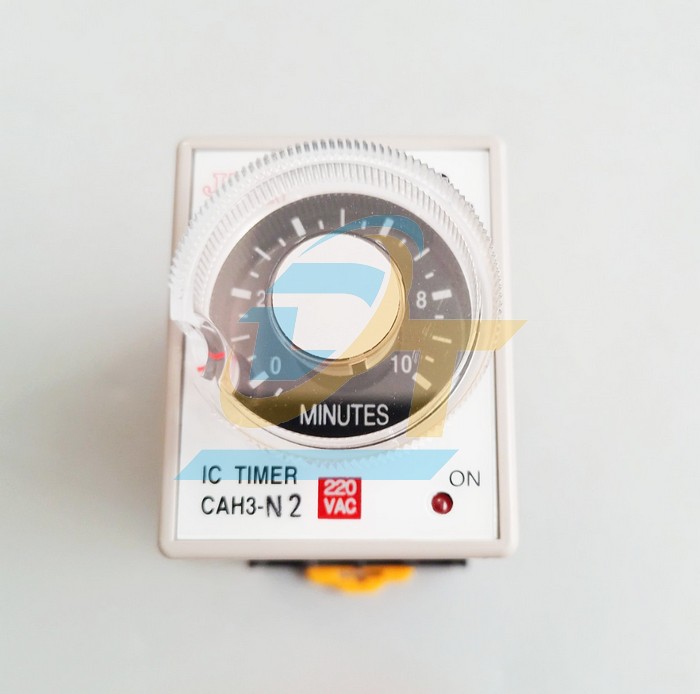 Relay thời gian 10M 220VAC JKN CAH3-N2 (K&egrave;m đế)