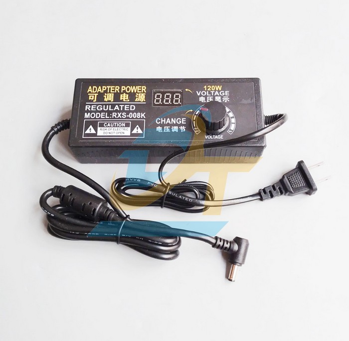 Adapter điều chỉnh điện &aacute;p 3-12V 10A C&oacute; m&agrave;n h&igrave;nh Led