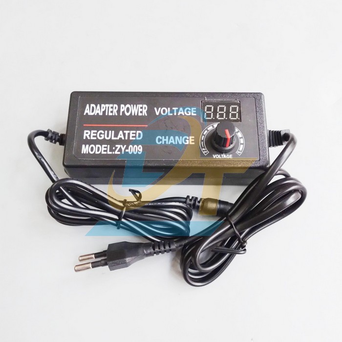 Adapter điều chỉnh điện &aacute;p 3-12V 5A C&oacute; m&agrave;n h&igrave;nh Led