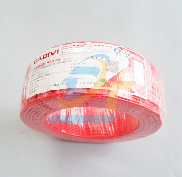 D&acirc;y điện đ&ocirc;i mềm Cadivi Vcmd 2x0.5
