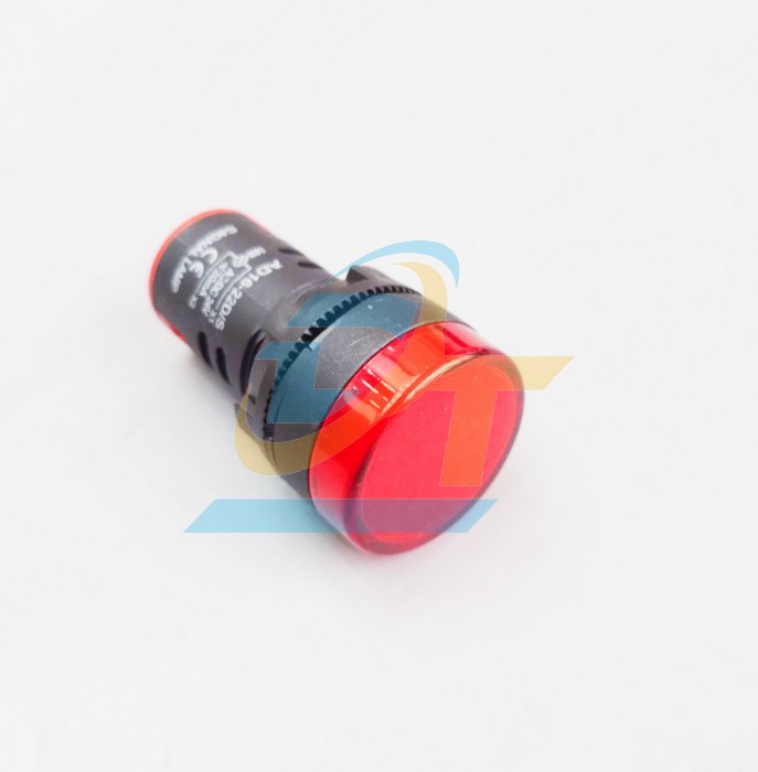 Đ&egrave;n b&aacute;o pha 24V phi 22 m&agrave;u đỏ AD16-22D/S