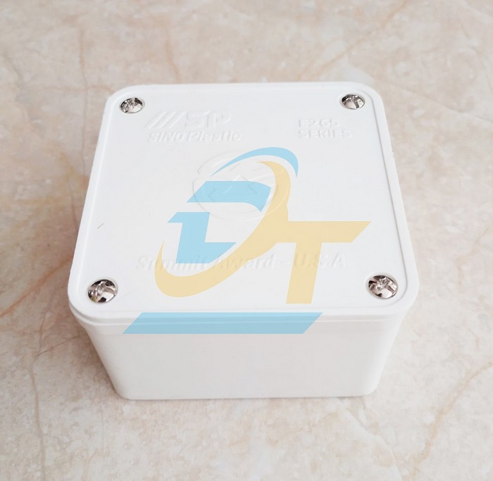 Hộp nối d&acirc;y tự chống ch&aacute;y 80x80x50mm Sino SP E265/1