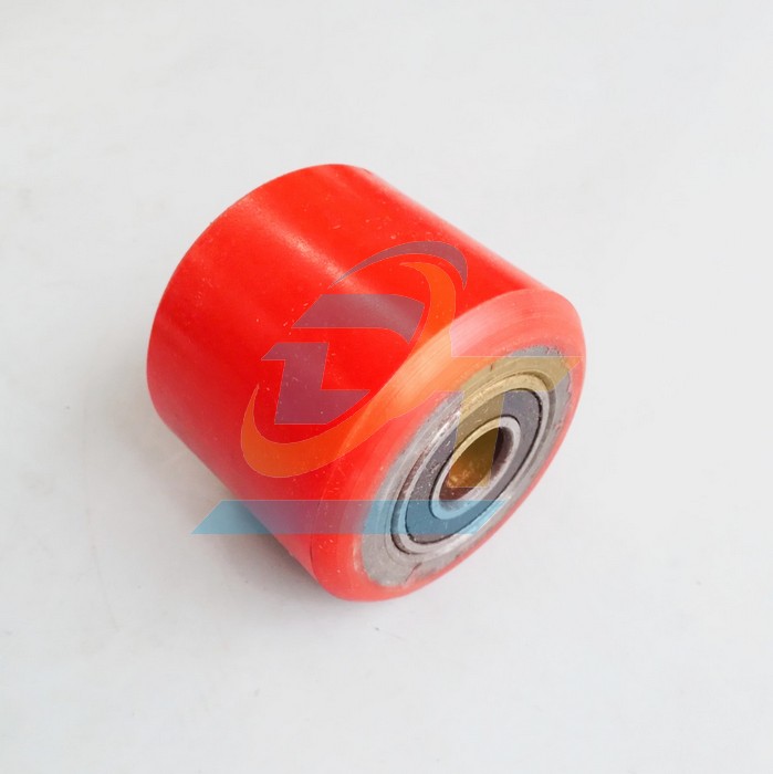 B&aacute;nh xe n&acirc;ng tay PU bạc đạn 80x70