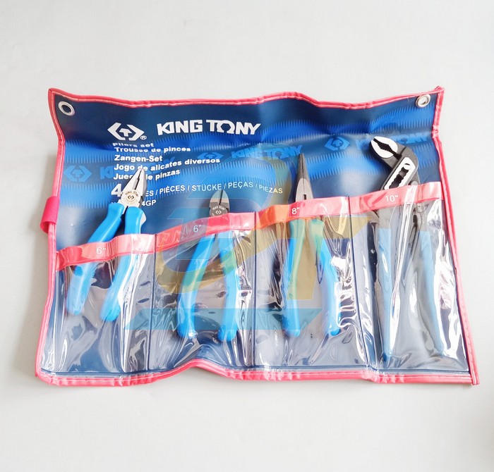 Bộ 4 k&igrave;m Cắt - Điện - Nhọn - Mỏ quạ Kingtony 42104GP01