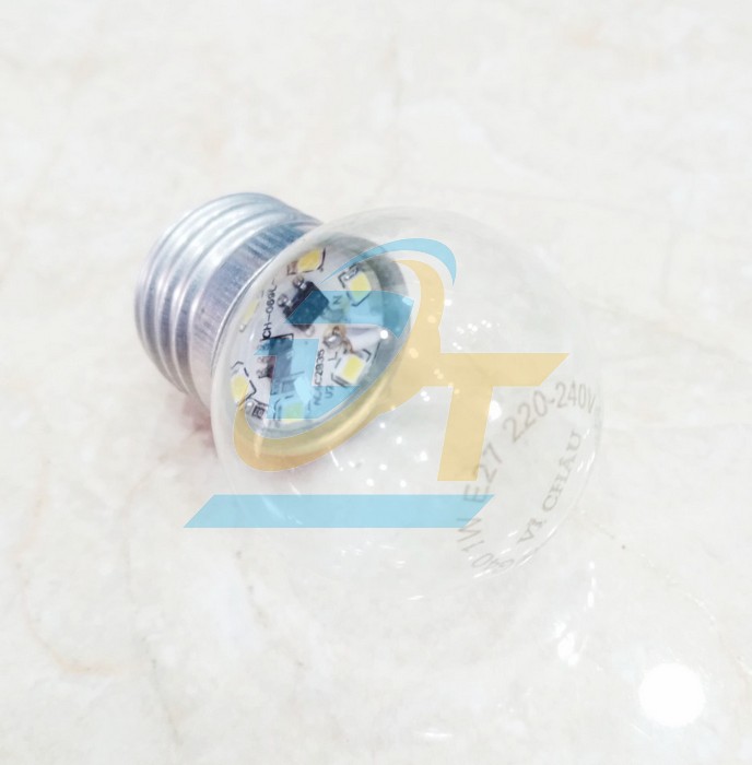 B&oacute;ng đ&egrave;n sợi đốt tr&aacute;i chanh 1W 220V E27 &aacute;nh s&aacute;ng trắng