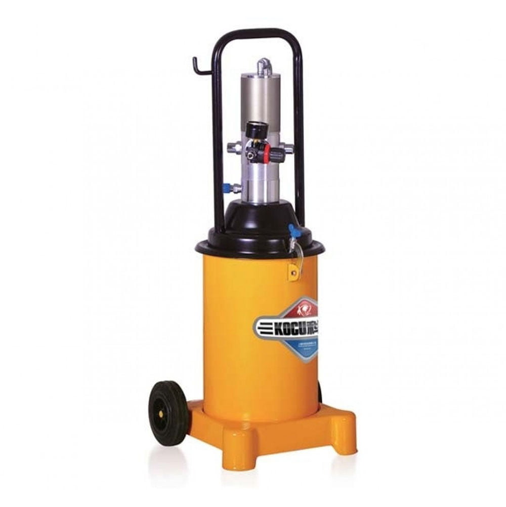 M&aacute;y bơm mỡ bằng kh&iacute; n&eacute;n 12 l&iacute;t Kocu GZ-8