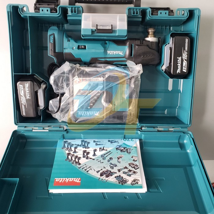 M&aacute;y cắt đa năng d&ugrave;ng pin Makita DTM51RFE10 18V