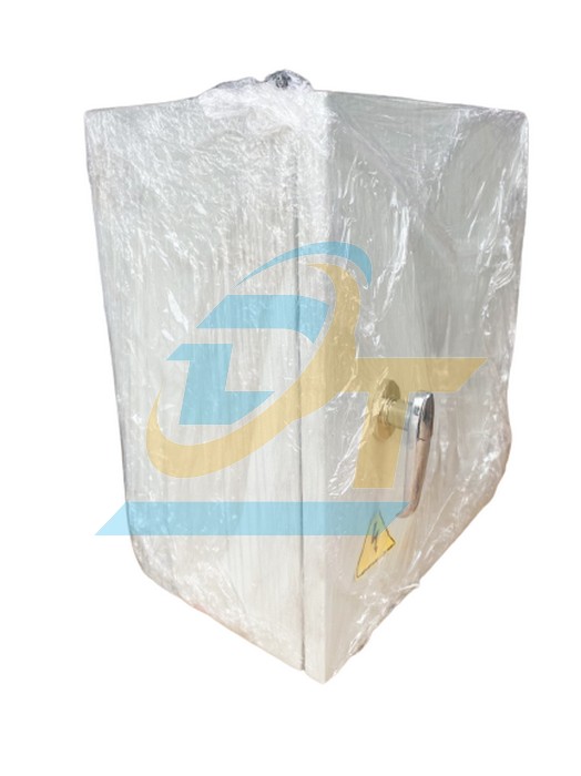 Vỏ tủ điện 1 lớp cửa H400xW300xD210 Tole 1.5mm (Sơn tĩnh điện, Kh&oacute;a tay nắm)