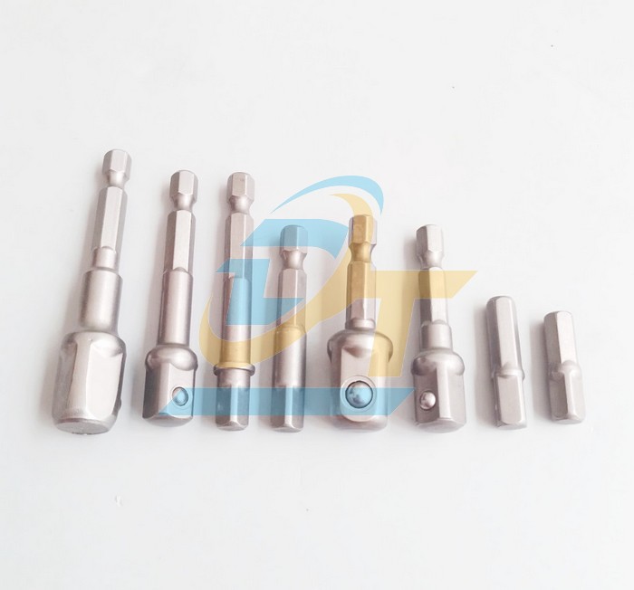 Bộ đầu vặn khẩu bằng m&aacute;y khoan 8 chi tiết 1/2"-1/4"-3/8"