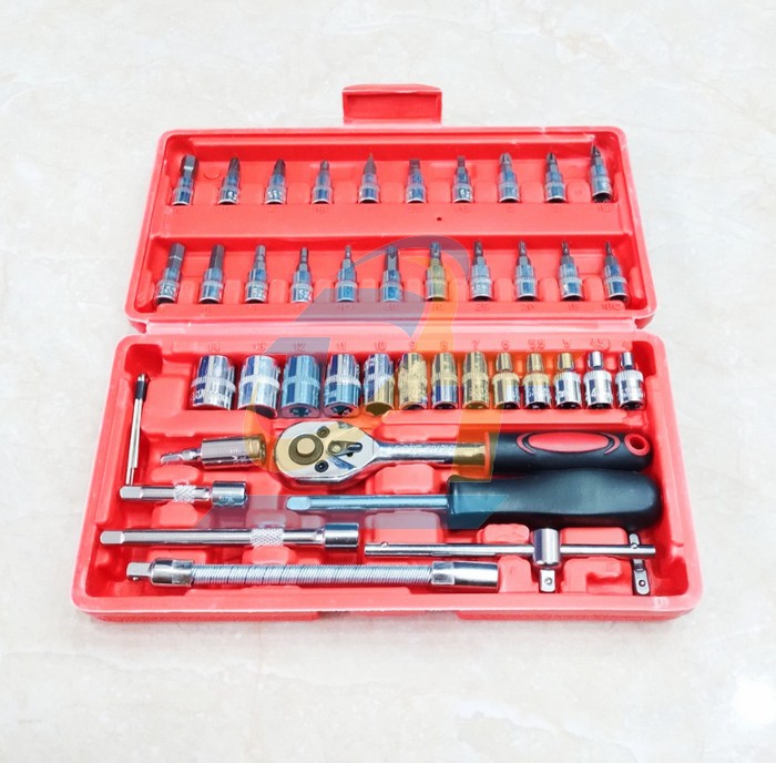 Bộ tu&yacute;p đa năng 1/4" 46 chi tiết