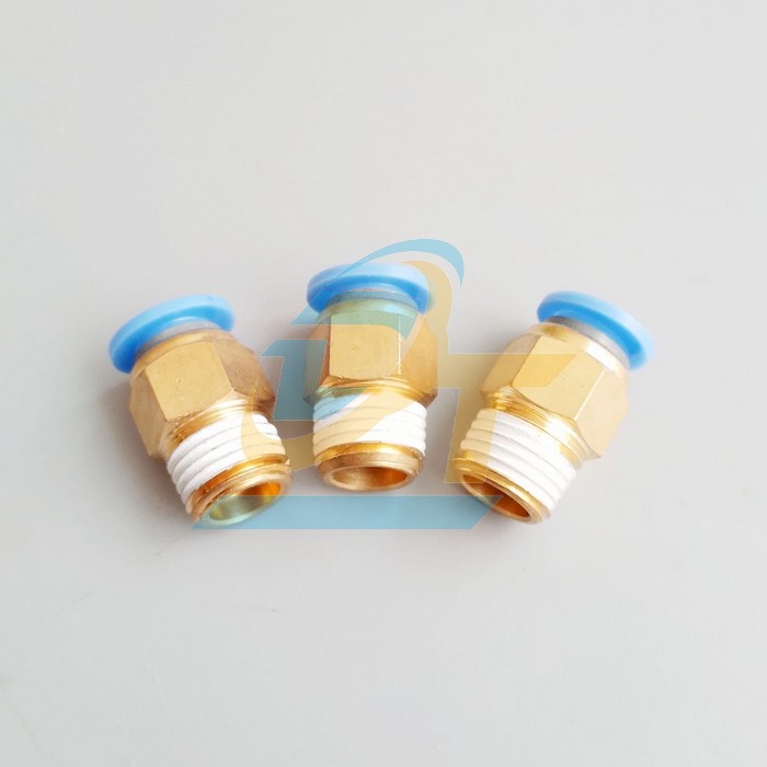 Đầu nối hơi thẳng ren ngo&agrave;i 9.6 ống 8 Suncos PC8-01