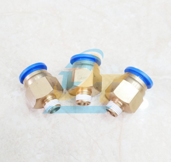 Đầu nối hơi thẳng ren ngo&agrave;i 9.6 ống 12 Suncos PC12-01