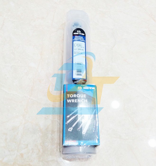 Cần siết lực 1/4" 5-25 N.m Kingtony 34223-1A
