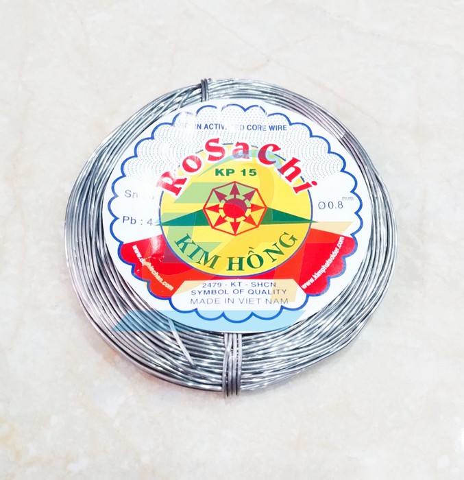 Thiếc h&agrave;n Rosachi 0.8mm Kim Hồng 250g