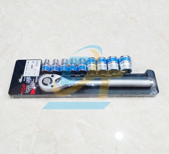 Bộ tu&yacute;p 10 chi tiết 1/2" cần tự động vu&ocirc;ng nhanh Top TBS-12245