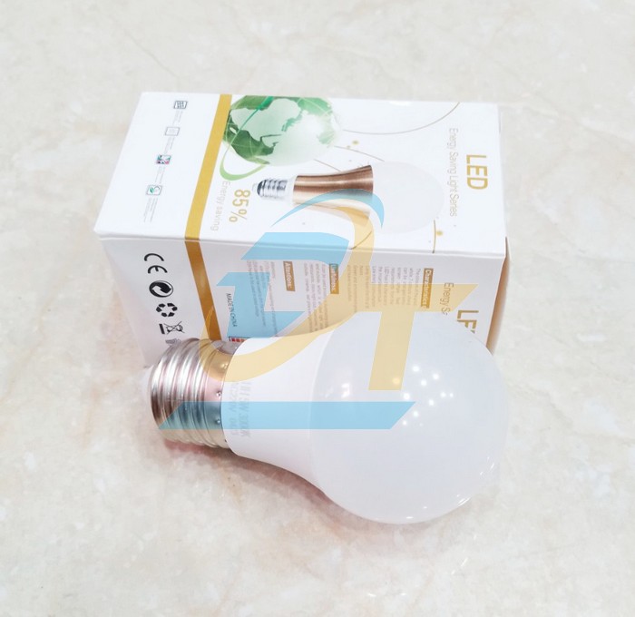 B&oacute;ng đ&egrave;n led bulb tr&ograve;n 5W E27 2700-3000K