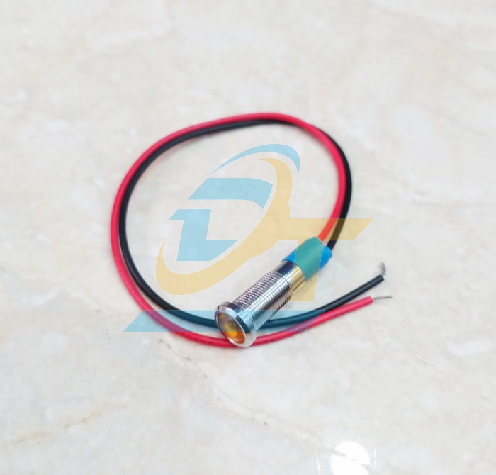 Đ&egrave;n Led b&aacute;o nguồn chống nước 6mm 12V