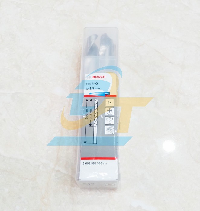 Mũi khoan sắt HSS-G 14mm Bocsh 2608585593