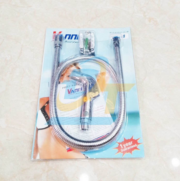 V&ograve;i xịt vệ sinh xi d&acirc;y d&agrave;i 1.2m Vanni VX-18