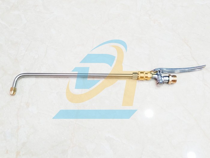 B&eacute;c xịt rửa m&aacute;y lạnh tay b&oacute;p inox 304 350mm đầu cong 90 độ