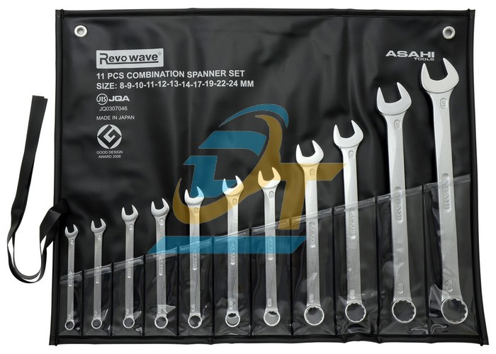 Bộ cờ l&ecirc; v&ograve;ng miệng 11 chi tiết Asahi 1011M-1-CL