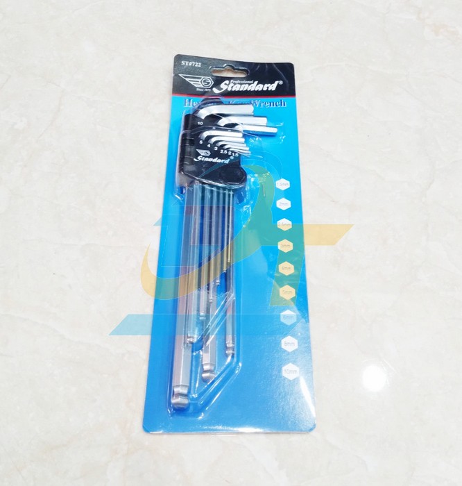 Bộ lục gi&aacute;c 9 c&acirc;y hệ m&eacute;t 1.5-10mm Standard ST#722
