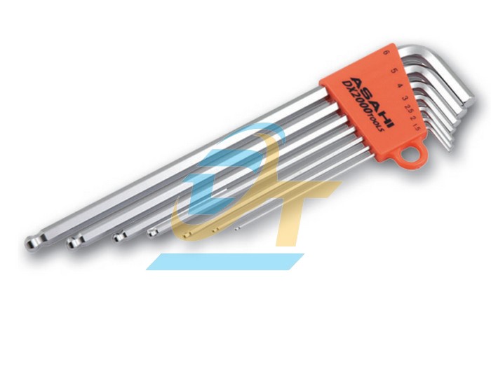 Bộ lục gi&aacute;c bi loại d&agrave;i 1.5-6mm Asahi AQS0710