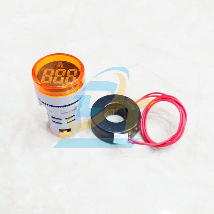 Đồng hồ đo d&ograve;ng điện AC mini 0-100A phi 22 AD16-22DSA