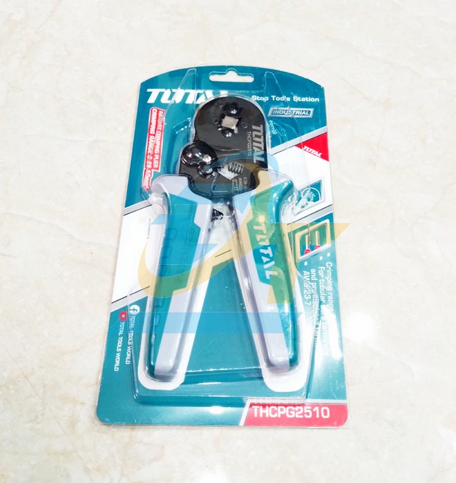K&igrave;m bấm cos đầu d&acirc;y c&aacute;ch điện AWG23-7 Total THCPG2510